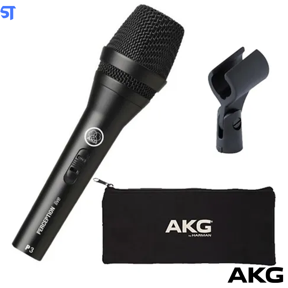 Microfone .Akg P3S Instrum.E Back Vocal Proficional